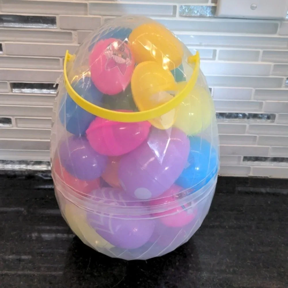 Easter Eggs Assortment Colorful Hunt Prize eggs 24 Blind Bags Party Favors